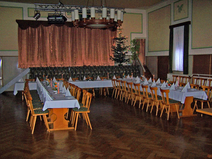 Saal heute